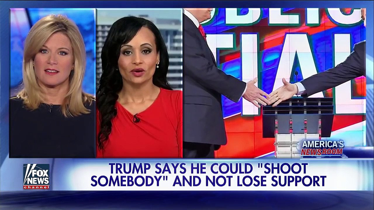Trump camp defends shoot somebody remark, attacks on Cruz