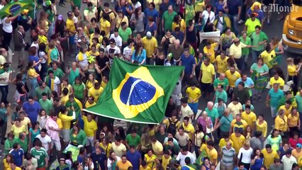 Download Video: Plusieurs millions de brésiliens dans les rues contre Dilma Rousseff