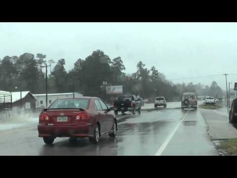 South Central Storms Leave Texas Roads Flooded