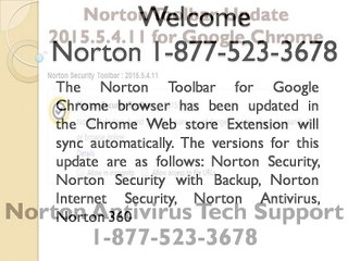 1-877-523-3678 Norton Customer Support Number