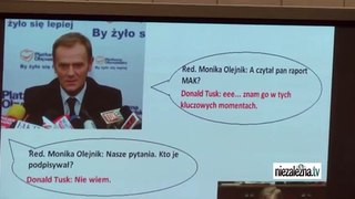 Premier Tusk czuwa nad śledztwem smoleńskim