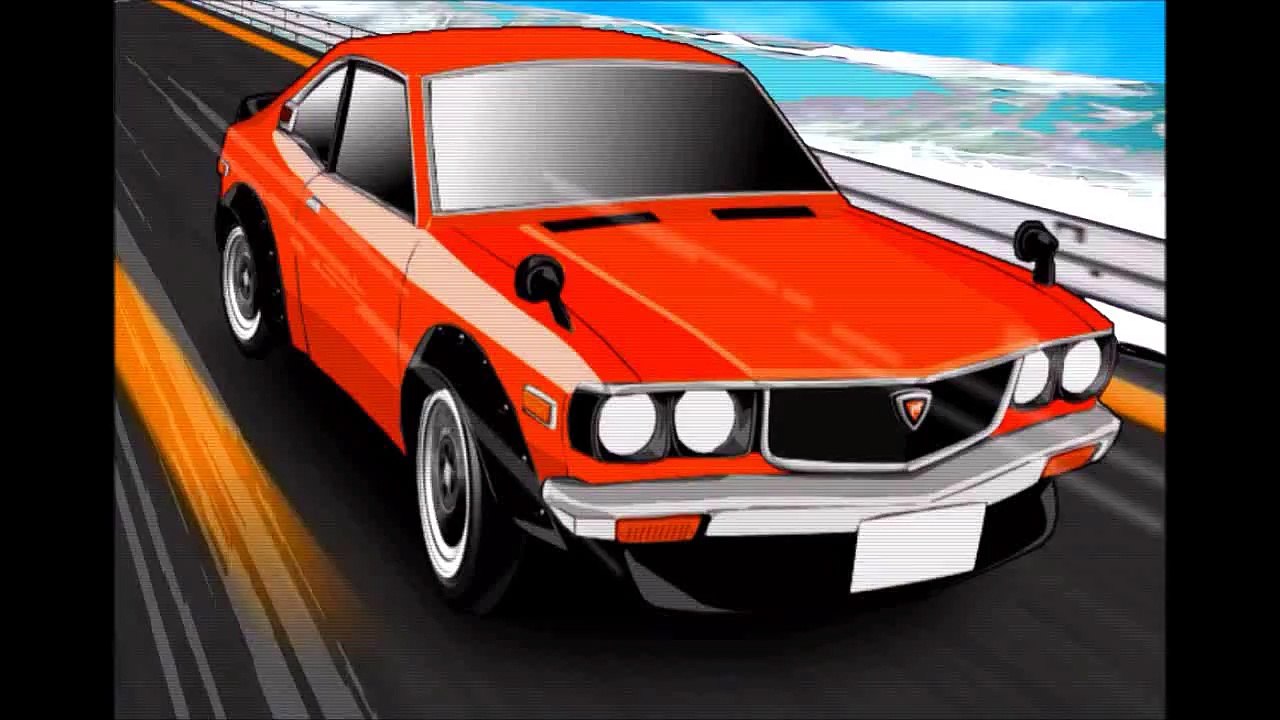 昭和の名車 MAZDAマツダ サバンナRX-3　旧車アニメ