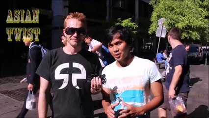 FILIPINO GUY DEMONSTRATES HOW TO REDUCE SHYNESS AND FEAR -菲律宾男子演示了如何减持的羞怯和恐惧