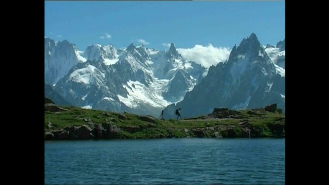 Randonnée classique dans la valée de Chamonix, Le Lac Blanc