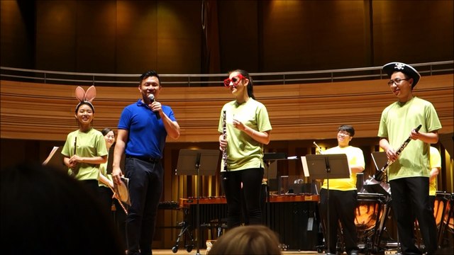 Yong Siew Toh Conservatory of Music Kids Concert Woodwinds Introduction Part 1 National University of Singapore