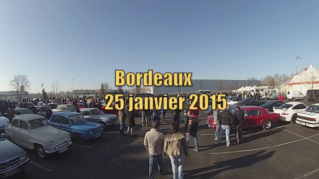 Voitures Collection Base Sous-Marine Bordeaux janvier 2015