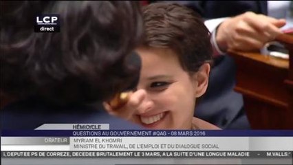 Le lapsus gênant de Myriam El Khomri