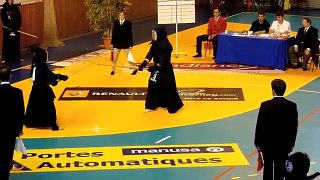 Chpt de France Honneur de kendo 2010 équipe kenyu 3-3