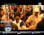 Sorpresa Milly Quezada cantando en el Metro De Santo Domingo sorprende a los pasajeros