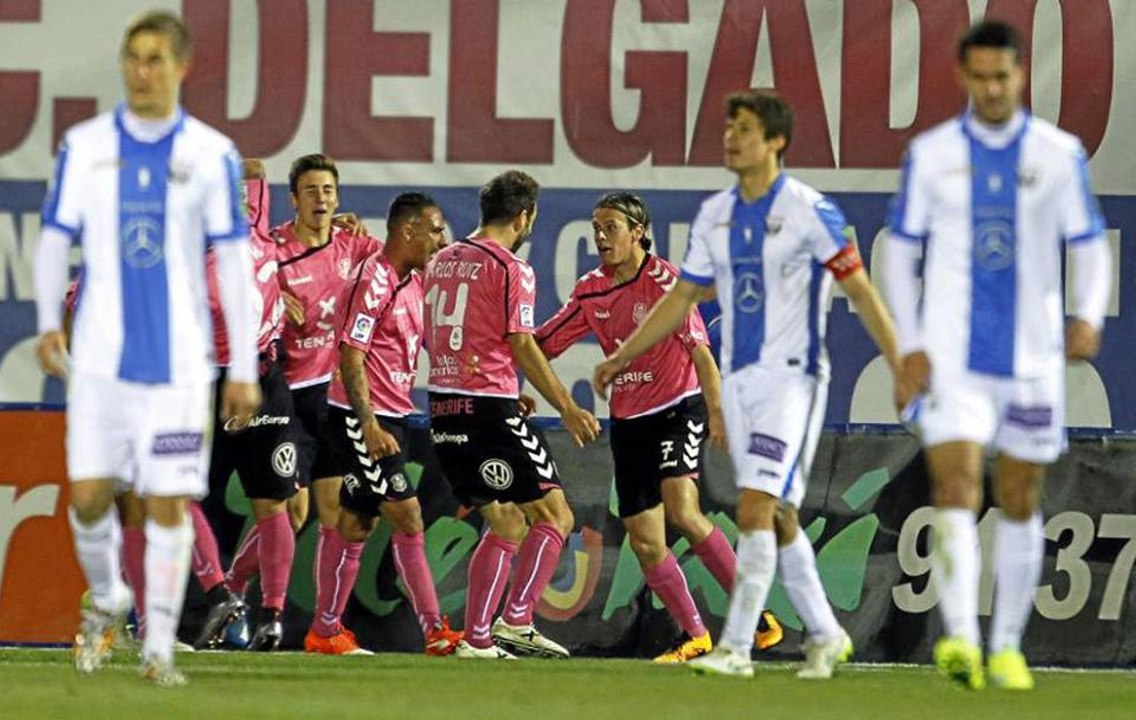 C.D. LEGANÉS 0, C.D. TENERIFE 1