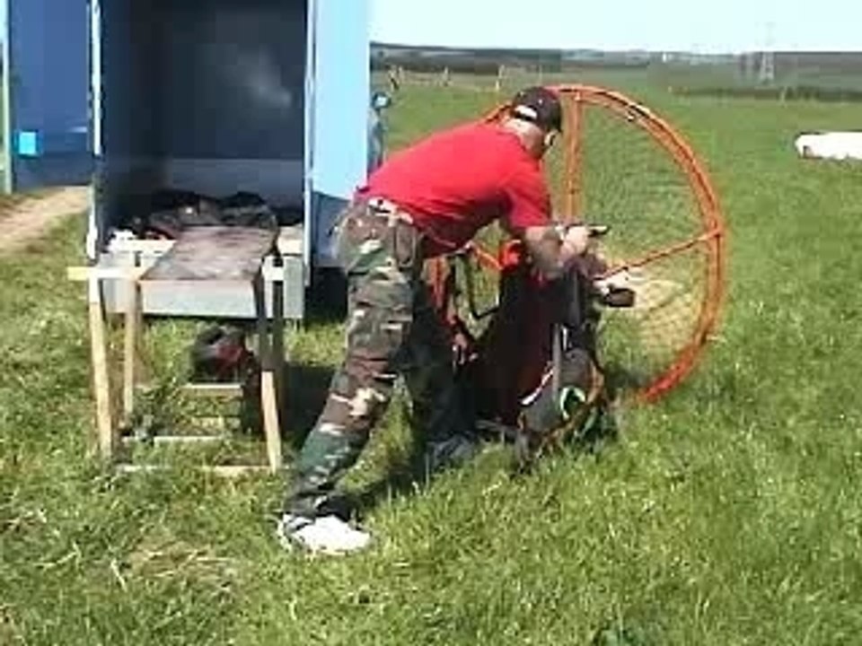 paramoteur premier vol solo