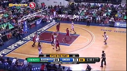 GINEBRA vs BLACKWATER - Q4   Commissioners Cup 2016