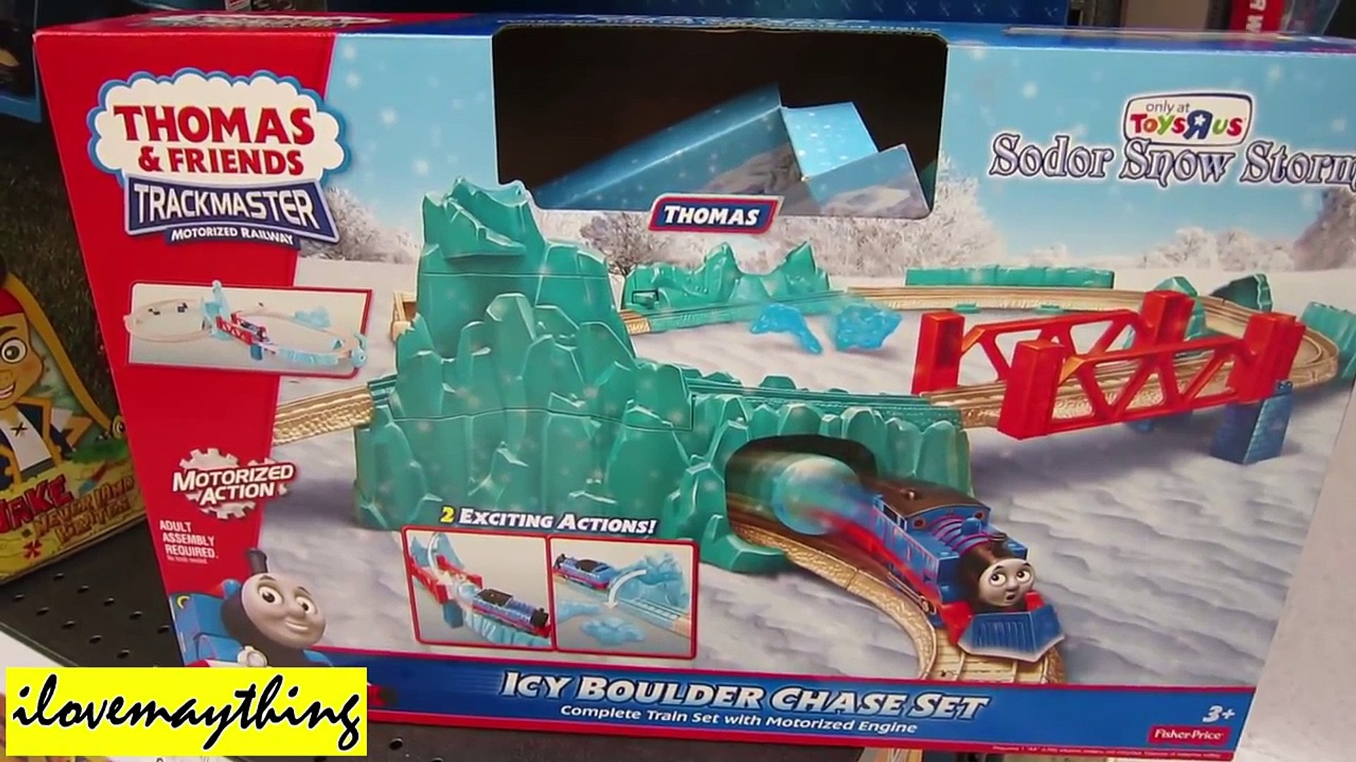 thomas and friends icy rails adventure set