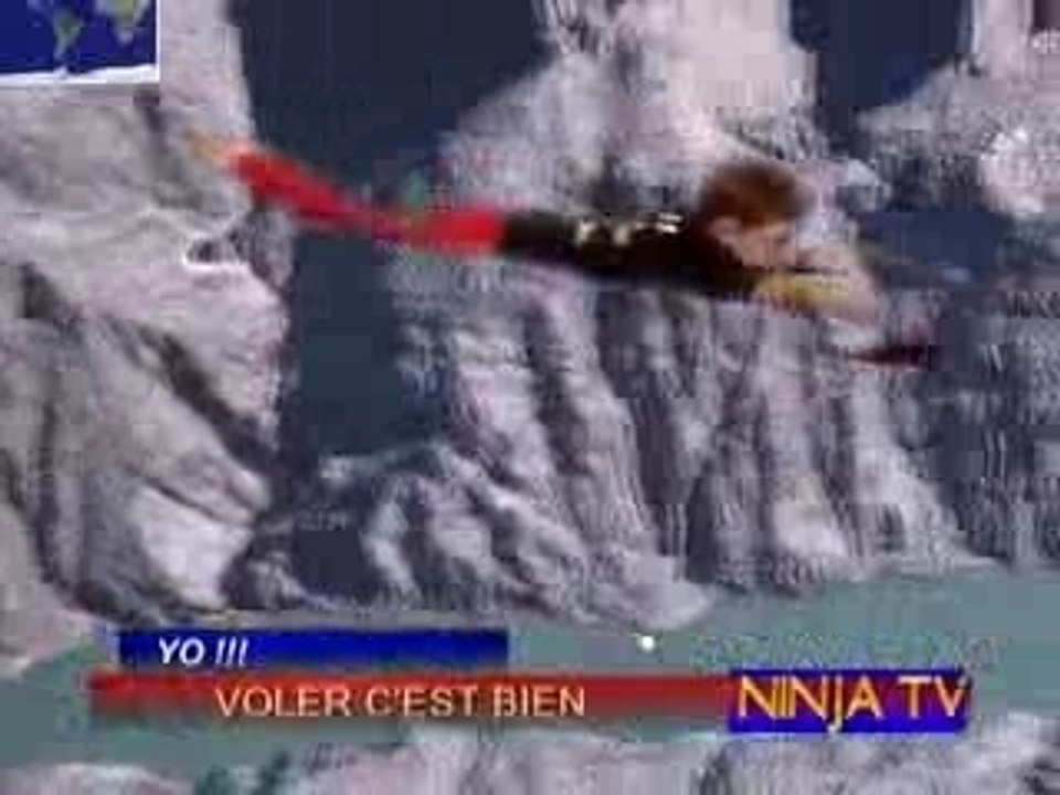 chute libre spectaculaire