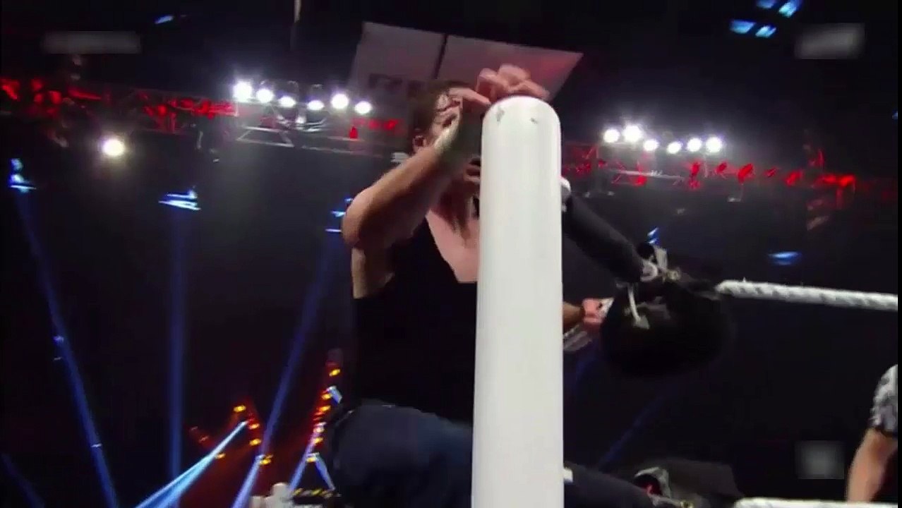 Dean Ambrose Funny Move to Triple H Sucking Style