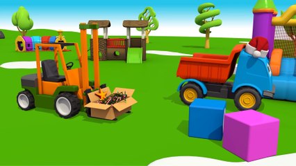 Leo il Camion Curioso e l’albero di Natale