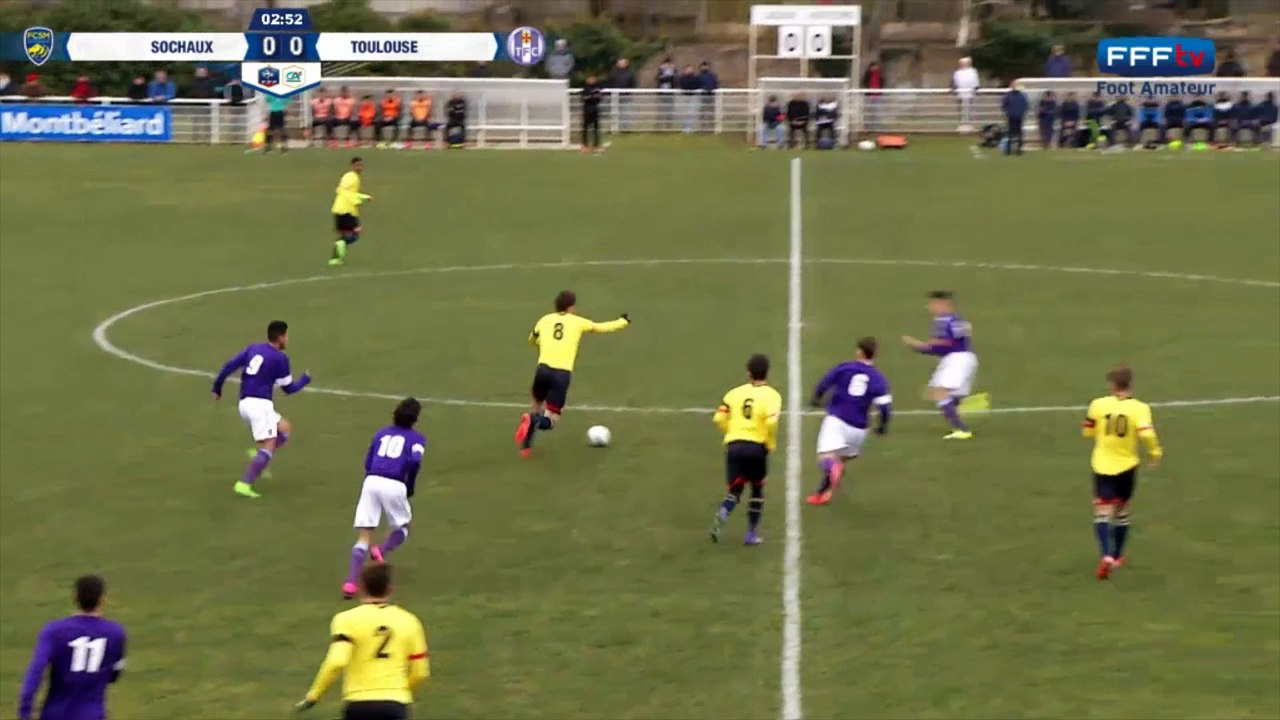 Sochaux/TFC : Le But de Cafaro en Gambardella