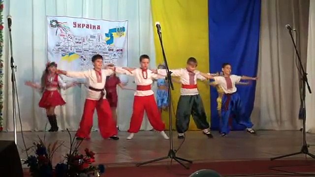 Андрушівка, український дитячий танець