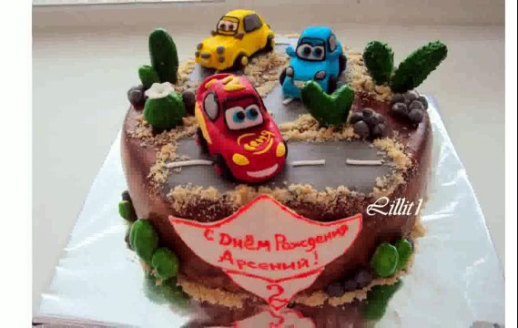 Оформление Торта Мастикой