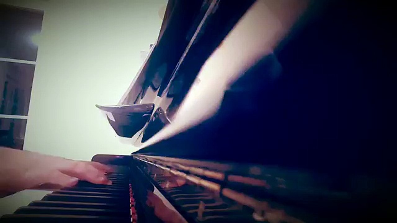 Fragment The house of raising sun (piano cover) (1024p FULL HD)