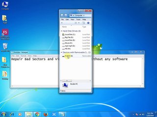 Repair Bad Sectors and Virus on SD Cards Without any software