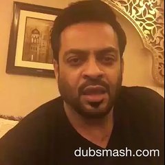 Dr Aamir Liaquat Hussain Dubsmash - Hum Shareef Kia Hoye