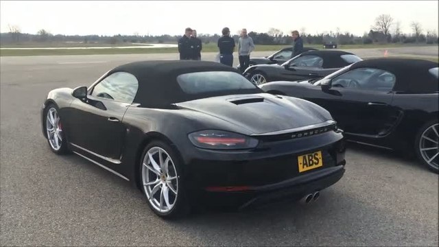 Ecoutez le son de la Porsche 718 Boxster à 4 cylindres