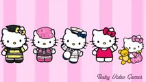 Hello Kitty Nursery Rhymes Kids Music Video Finger Family Song