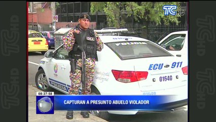 Capturan a presunto abuelo violador