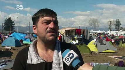 Syrian refugees - biding time at Idomeni | DW News