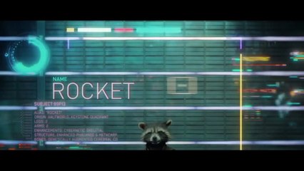 «Стражи Галактики»  Знакомимся с героями  Енот Ракета - Брэдли Купер