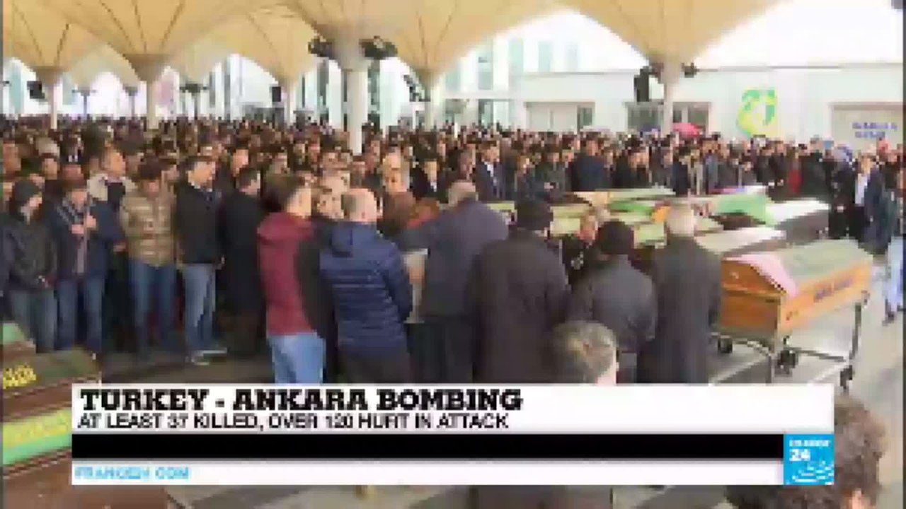 Ankara bombing: Authorities claim two attackers linked to Kurdish PKK party