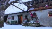 La place du village : Rencontres aux Intages à Combloux