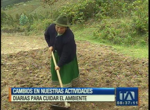 Cambios en nuestras actividades diarias para cuidar el medio ambiente