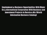 Read Employment & Business Opportunities With Major Us & International Corporation With Business