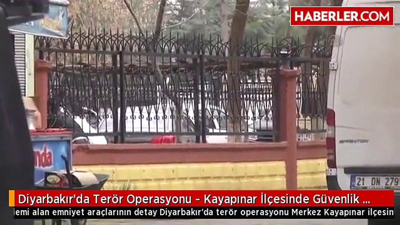 Diyarbakır'da Terör Operasyonu - Kayapınar İlçesinde Güvenlik Güçlerine Ateş Açıldı
