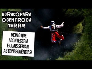 O QUE ACONTECERIA SE PULÁSSEMOS EM UM BURACO ATRAVÉS DO PLANETA? | Ei Nerd