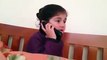 Very Very Awesome and Exclusive Phone Call by Little Cute Girl