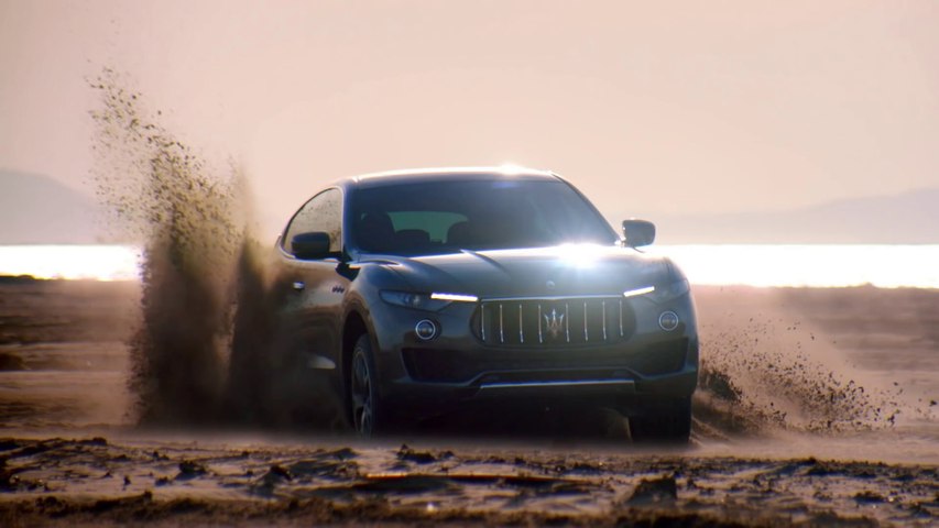 La Maserati Levante en pleine action