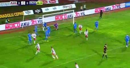 Yigit Incedemir Goal - Sivasspor 1 - 0	 Kasimpasa - 14-03-2016