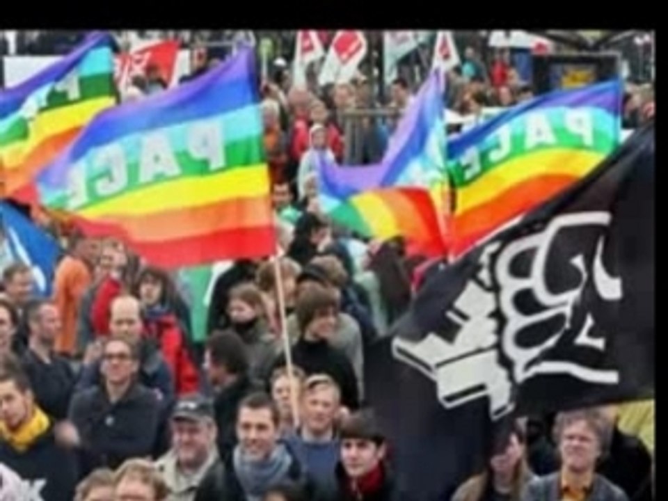 Riots vs police in Rostock G8 ultimate compilation