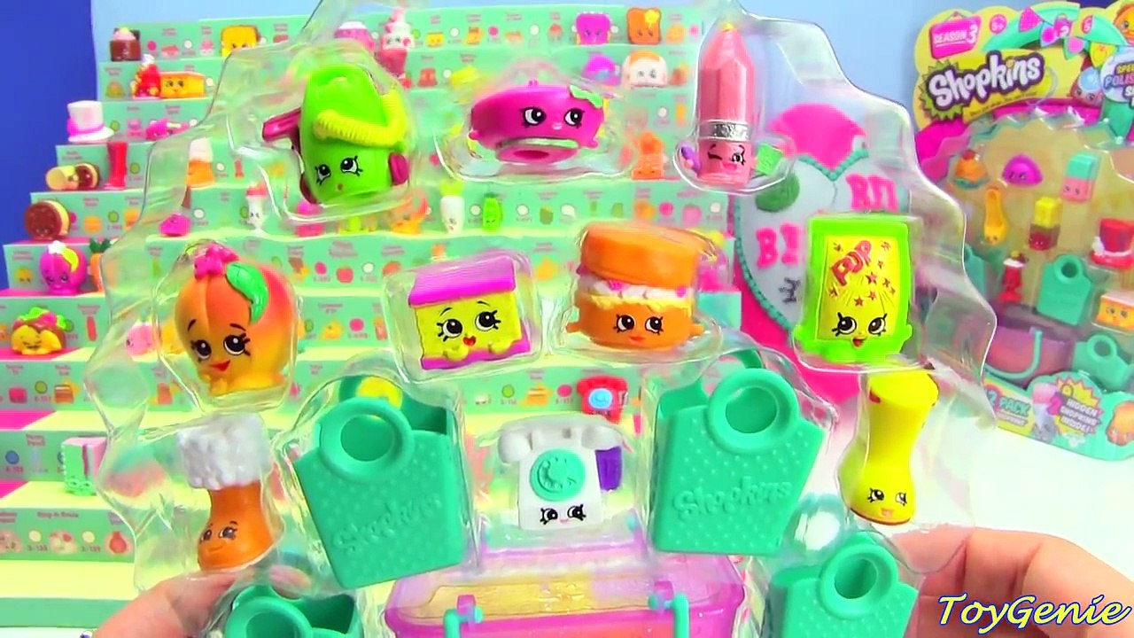Shopkins Season 3 Limited Edition Chelsea Charm Play Doh Surprise Egg