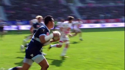Dan carter scores another great try