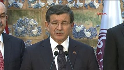 Davutoğlu Ankara'da Yüreğimizi Yakan Hain Bir Saldırı ile Bir Kez Daha Karşı Karşıya Kaldık