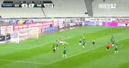 Diego Buonanotte Goal HD - AEK 1 - 0	Panthrakikos - 14-03-2016