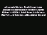 Read Advances in Wireless Mobile Networks and Applications: International Conferences WiMoA