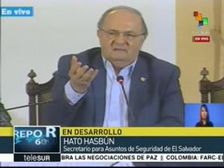 Hasbún: Medidas de seguridad en El Salvador son excepcionales
