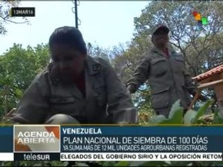 Más de 12 mil unidades agrourbanas se han registrado en Venezuela