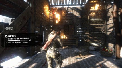 Rise of the Tomb Raider: Défis Divergence d'opinions