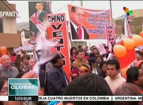 Candidatos a la presidencia de Perú tienen demandas judiciales